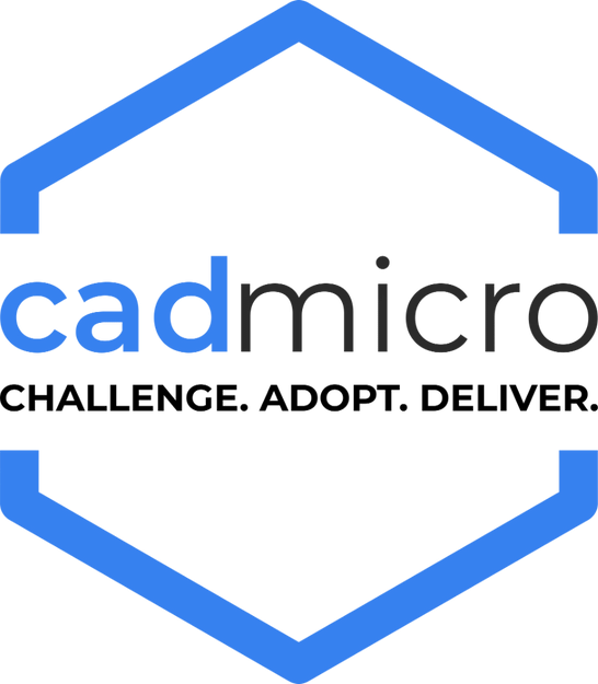 cadmicro solutions hexagon logo