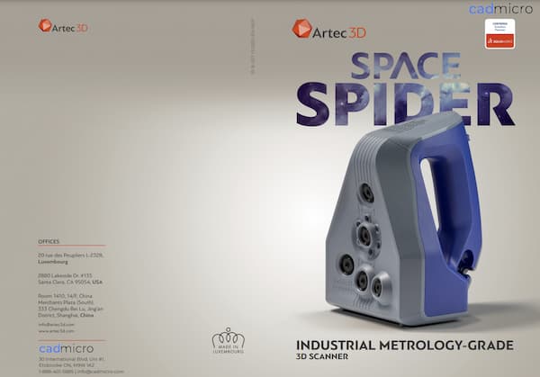 Artec Space Spider Product Brochure thumbnail