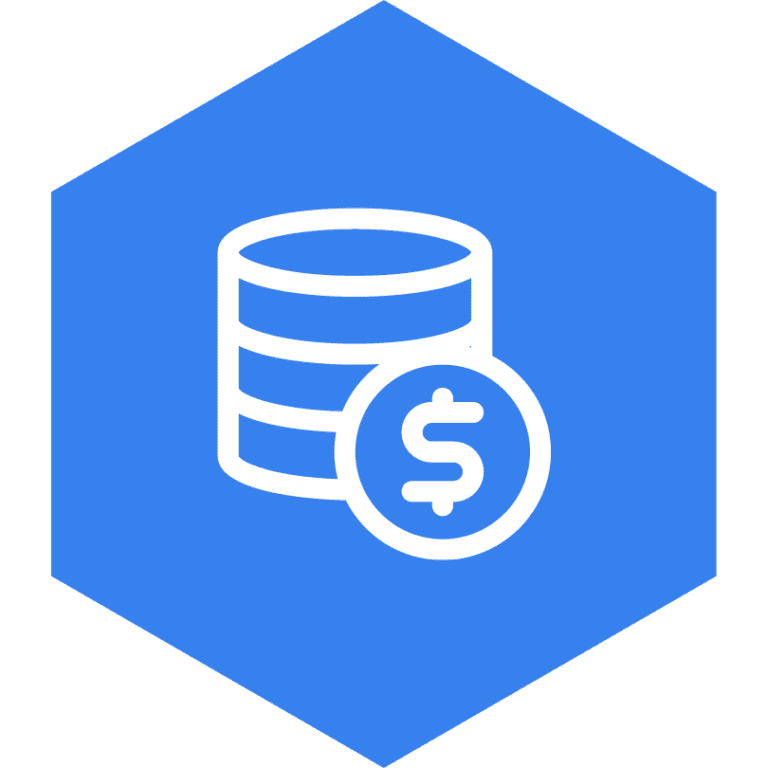 Stack of coins icon