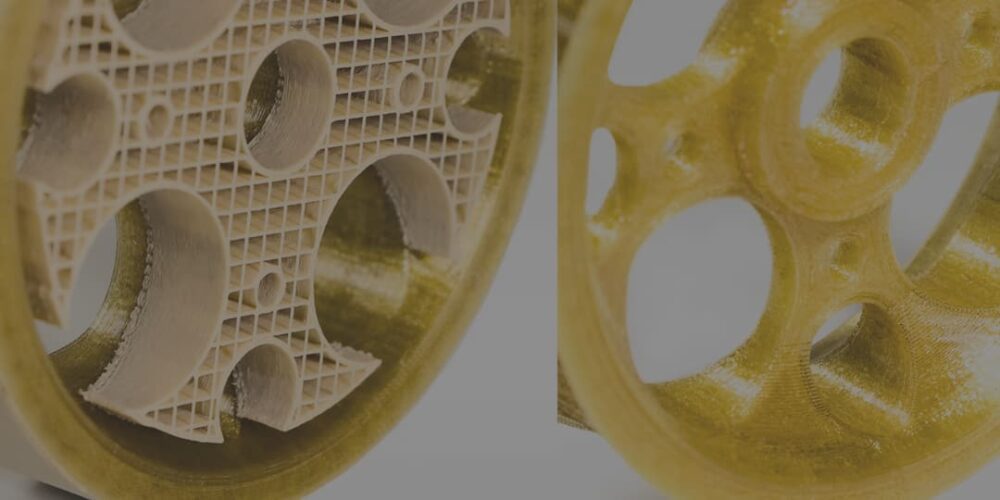 Intamsys support material for complex geometric designs 3d printed part