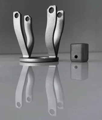 One Click Metal Printed Part Accelerating Valve Motor Mounting Bracket