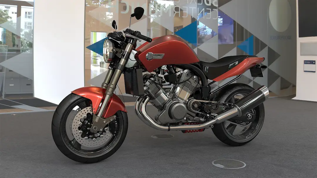 Visual Experience Designer motorcycle