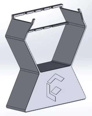 3D Model of Webcam Stand